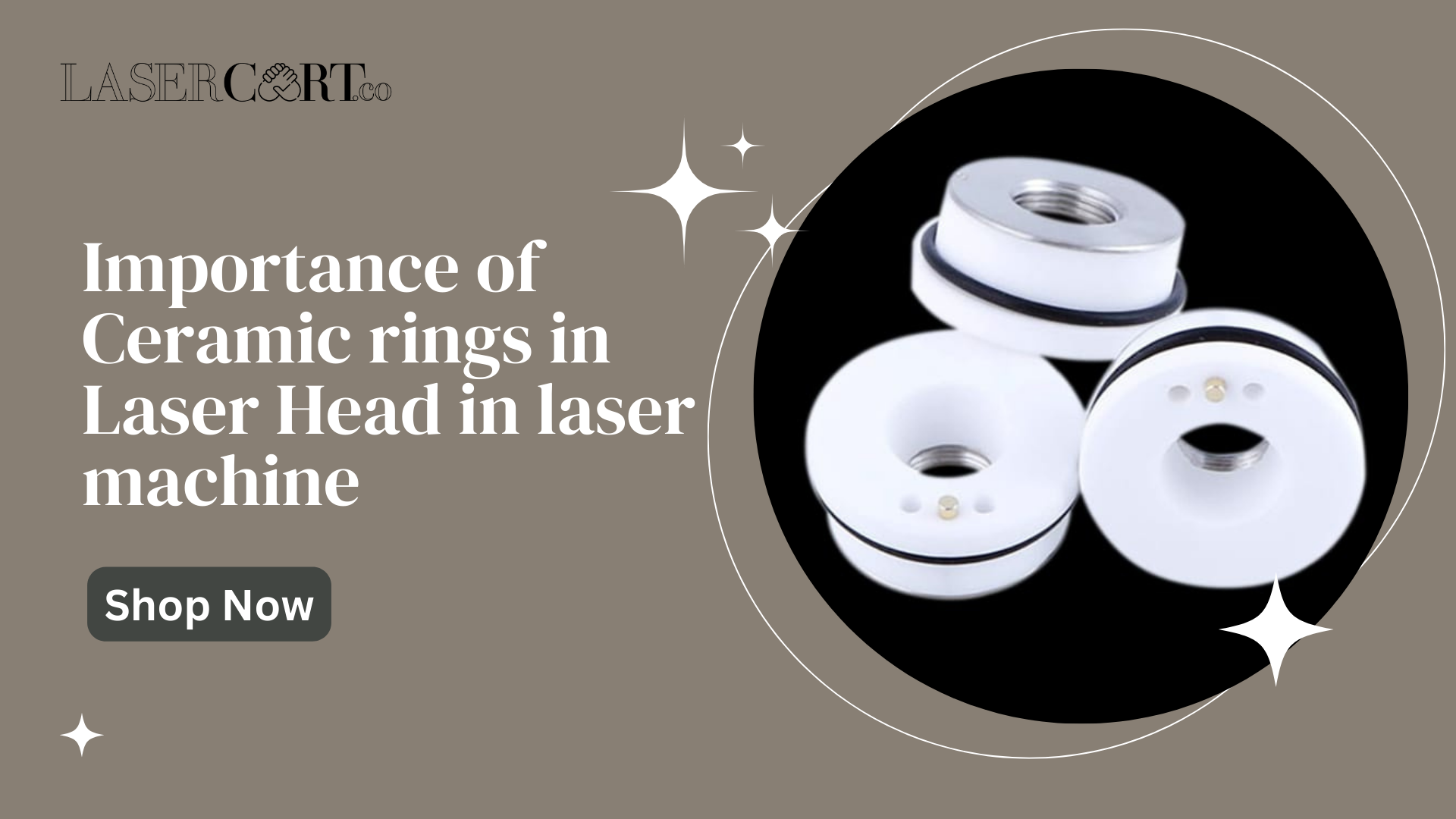 Ceremic ring of laser head